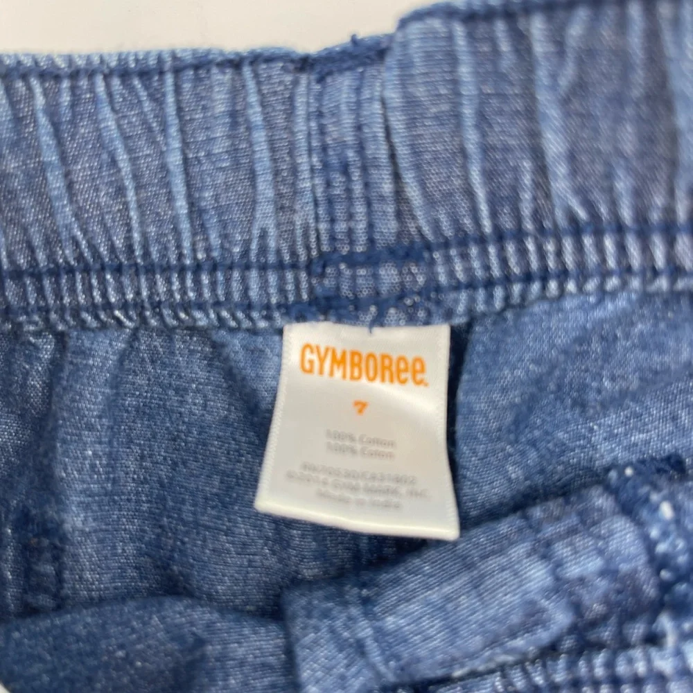 Gymboree Blue Cargo Shorts Size 7